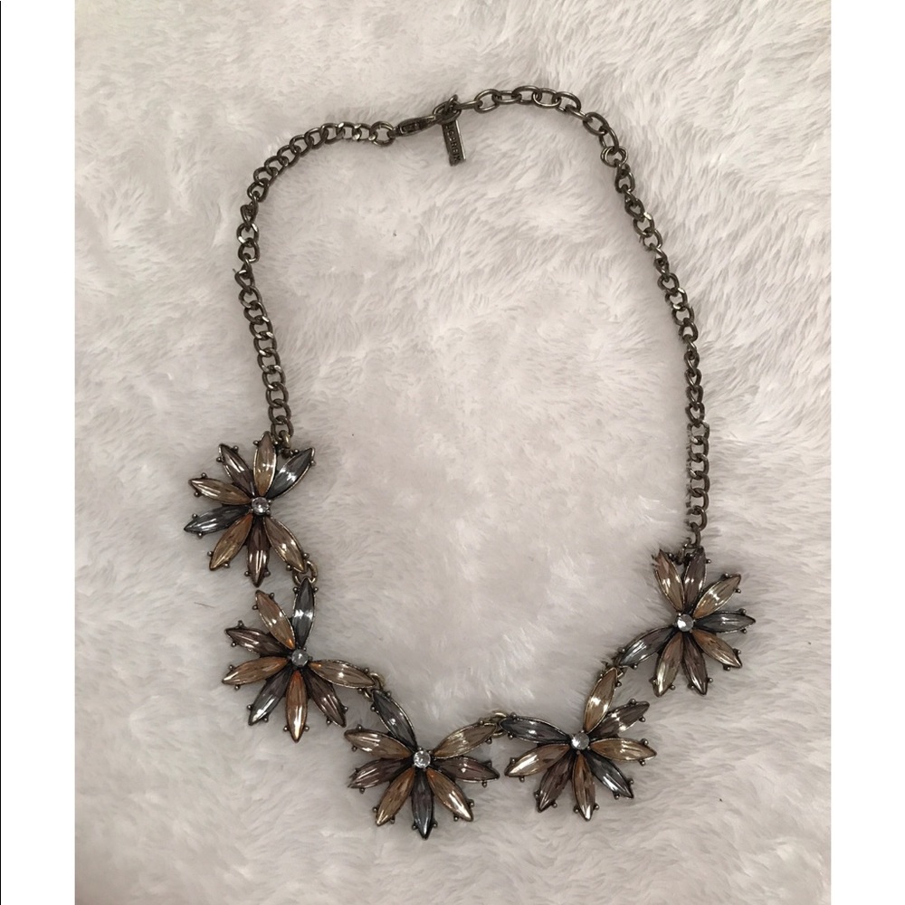 Sugarfix necklace in tan & grey